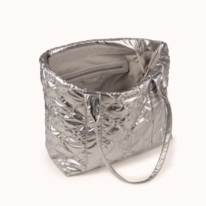 Bolso Shopper Cover Silver   2