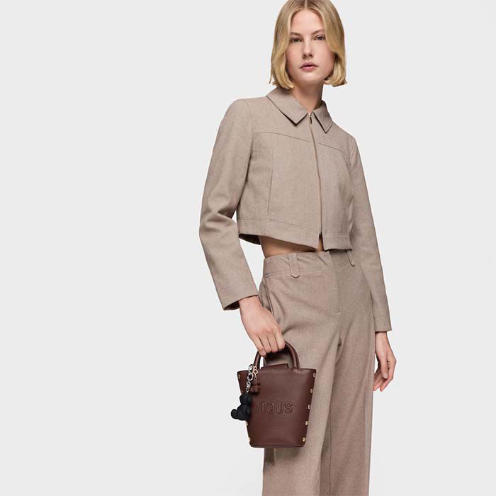 Mini Bolso Back To Basics Marr&oacute;n   7