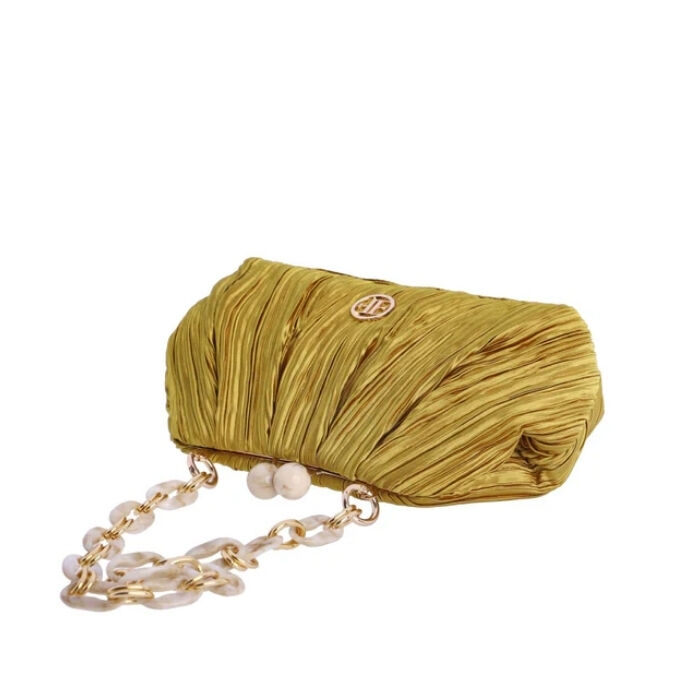 Bolso de Fiesta Leia Mostaza   5