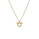 Collar Omega Mini Color Oro  T. Única-214981 0