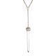 Collar Clavo Diamante Color Plata  T. Única-214985 0