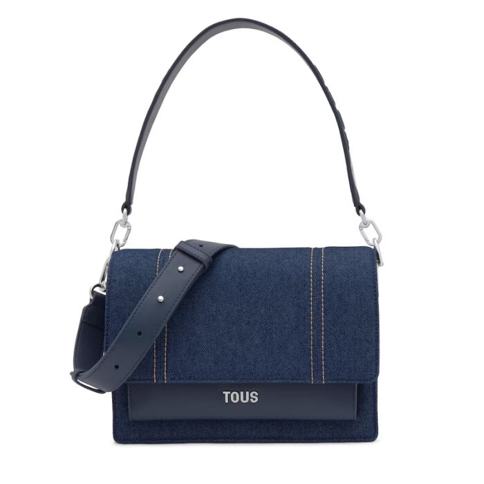 Bolso Bandolera Mediana Audree Denim   7