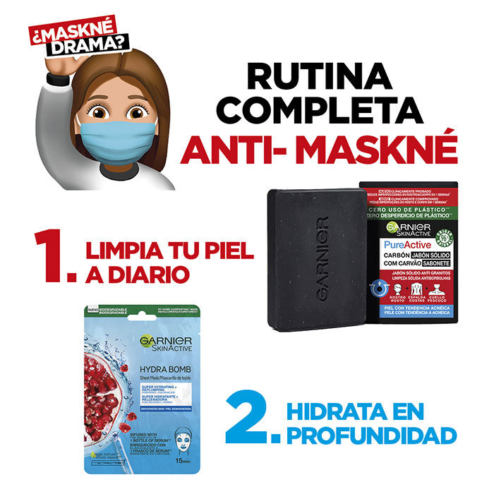 Skin Active Pure Active Carbón Jabón Sólido  100g-198484 2