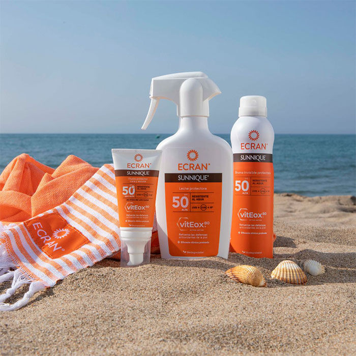 Sunnique Fluido Protector Cara y Escote SPF50+  50ml-148201 4