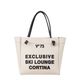 Bolso Shopper Cortina Crudo   0