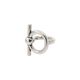 Anillo Omega Color Plata  T. L-225556 0