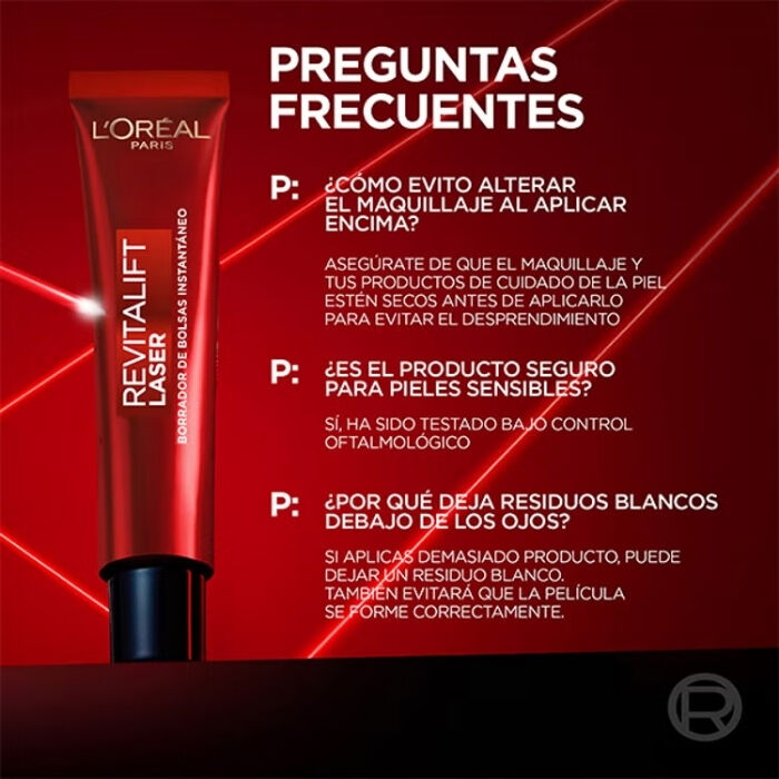Revitalift Laser Borrador de Bolsas  15ml-235098 5