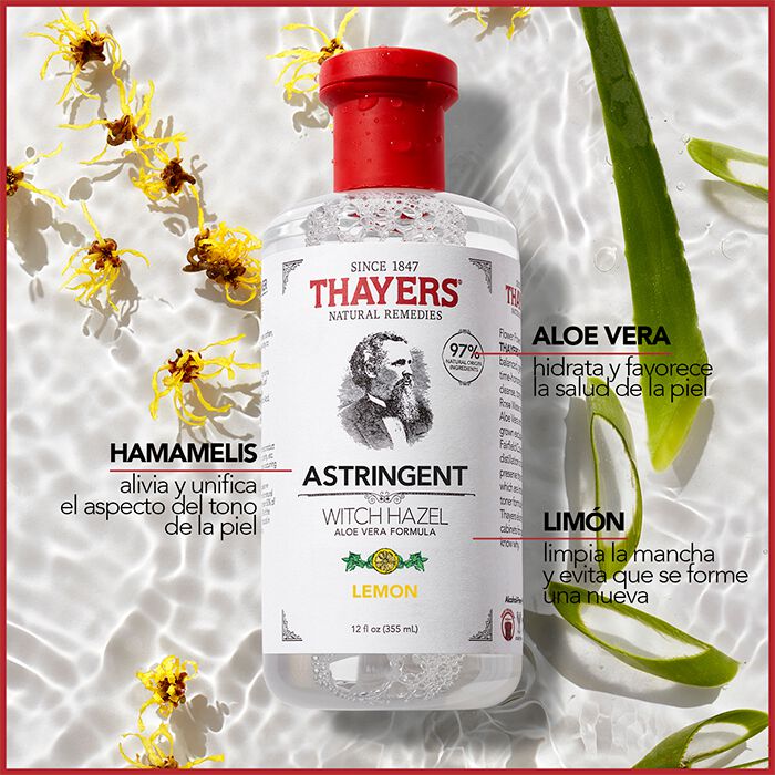 Tónico Astringente Limón - Aloe Vera & Witch Hazel  355ml-206953 2