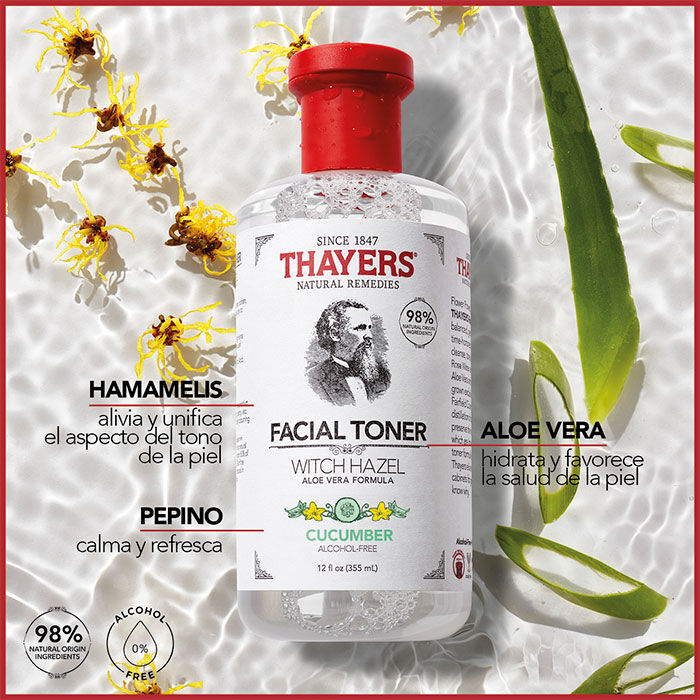 Tónico Pepino - Aloe Vera & Witch Hazel  355ml-206957 2