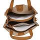 Bolso Shopper Oceans Diary Camel   6