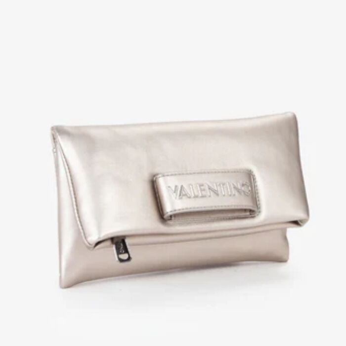 Bolso de Mano Encanta Plateado   1