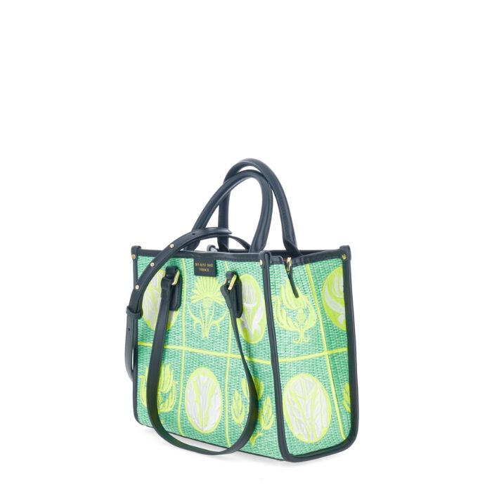 Bolso de Mano Bordado Menta  T. &Uacute;nica-235968 1