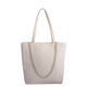 Bolso Shopper Marfil Cadena Blanco   5
