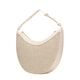 Bolso Hobo Rafia Crema   3