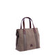 Bolso de Mano Cuero Gris   2