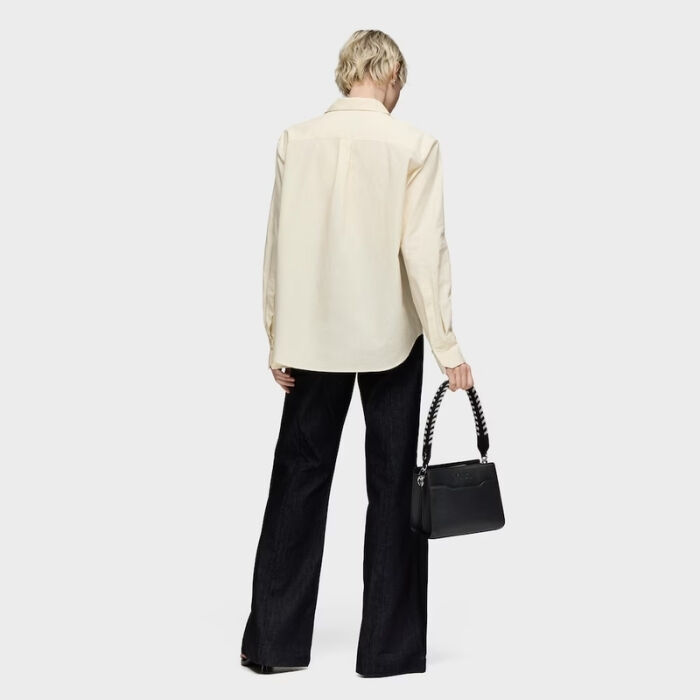 Bolso Shopper Pequeño Audree Saffiano Negro   5