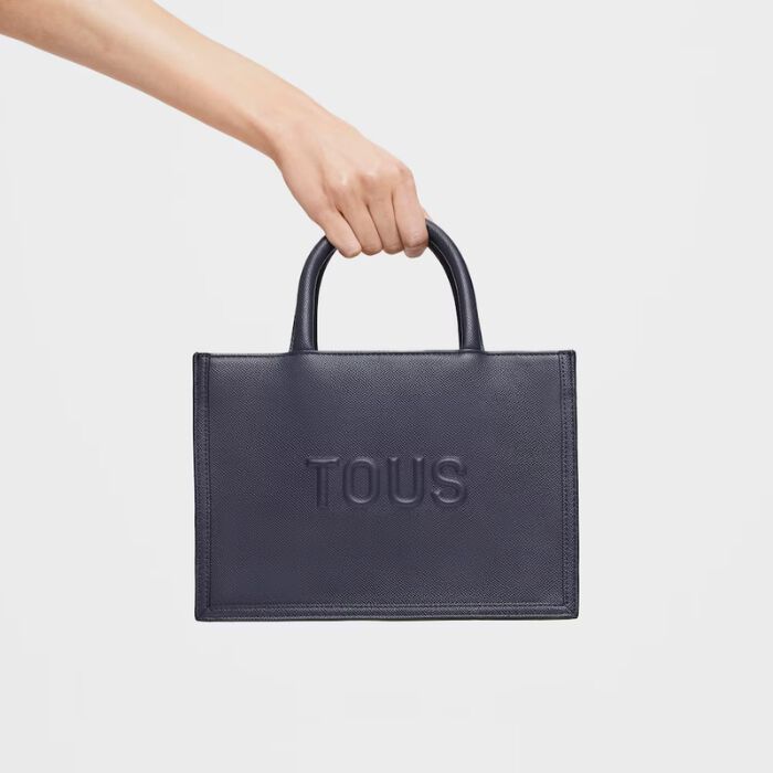 Shopper Mediano Amaya Azul Marino Tous Brenda   5