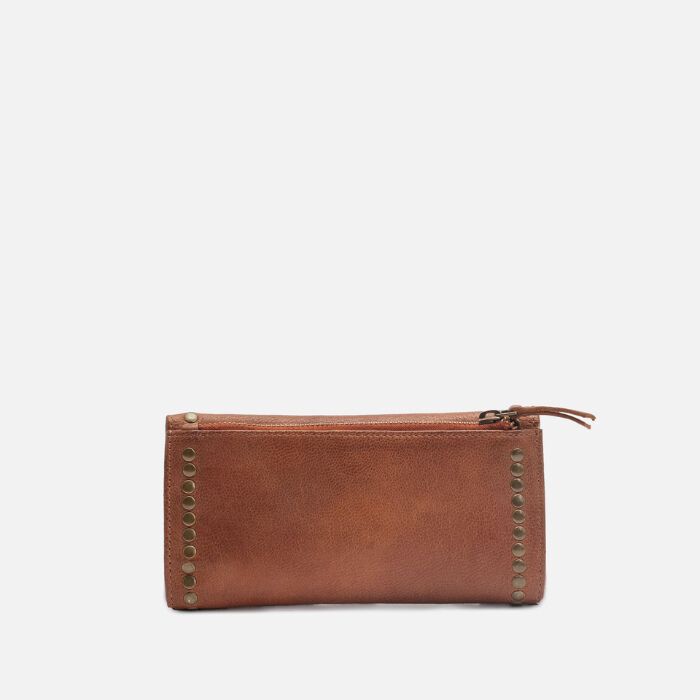 Billetero de Cuero Portland Marr&oacute;n   2