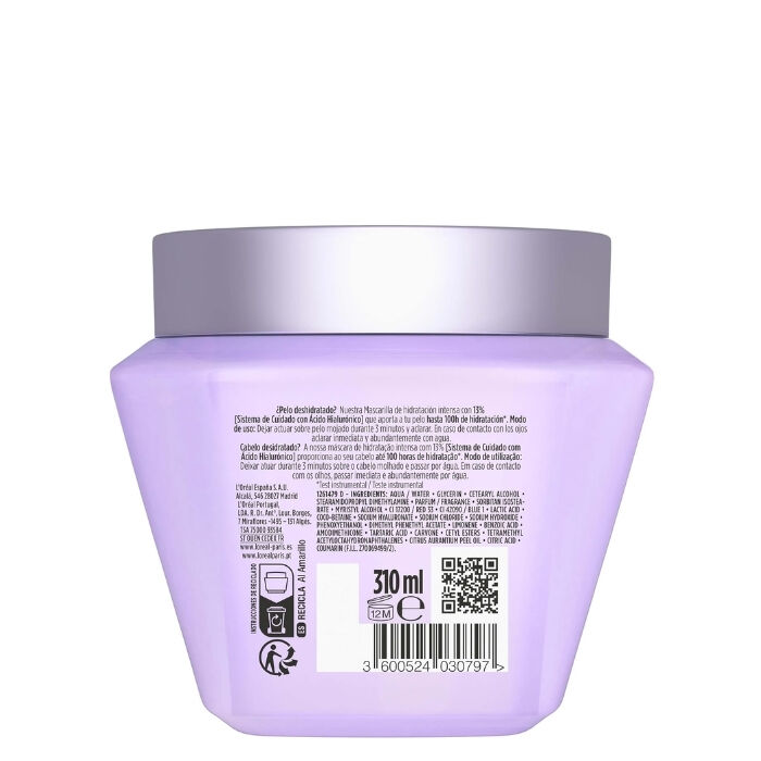 HIDRA HIALUR&Oacute;NICO Mascarilla  300ml-203003 1