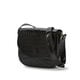 Bolso Bandolera con Solapa Coco Negro   4