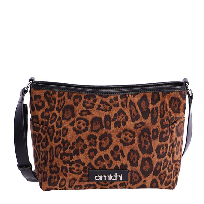 Bolso Bandolera Animal Print  