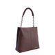 Bolso de Hombro Sint&eacute;tico Marr&oacute;n   1