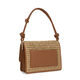 Bandolera Mediana Audree Rafia Camel   1