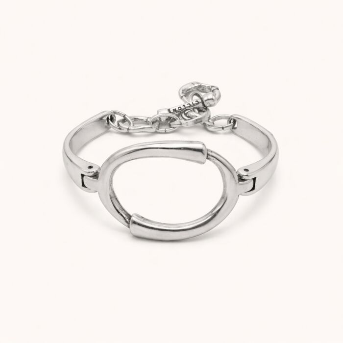 Pulsera Bucle Plata  T. &Uacute;nica-236270 0