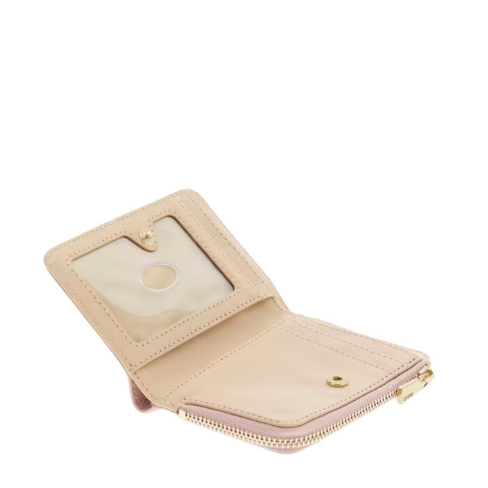 Cartera Lindsey Zip Rosa   3