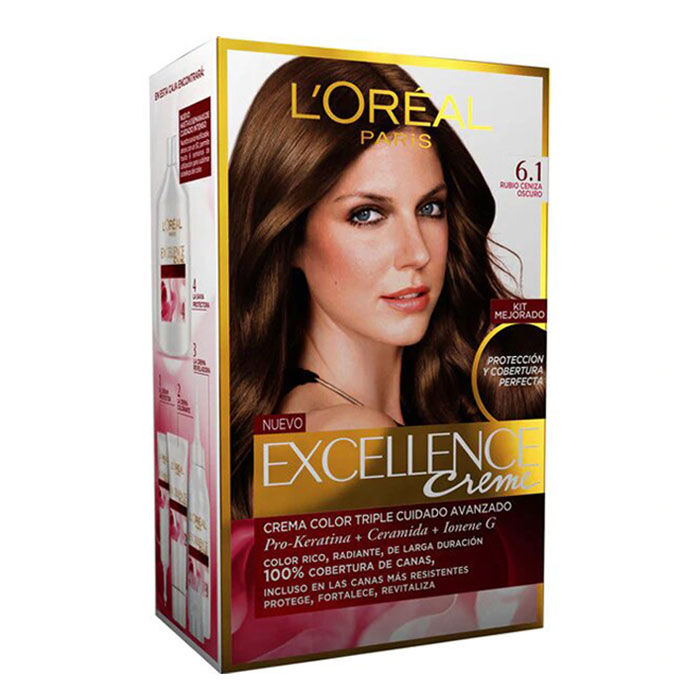 Excellence Creme Nº 6.1 Rubio Oscuro Ceniza  1ud.-79425 1