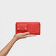 Billetera Mediana Audree Pockets Roja   4