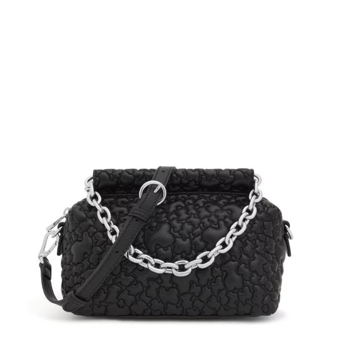 Bandolera Pequeña Jane Puffy Bear Negro   6