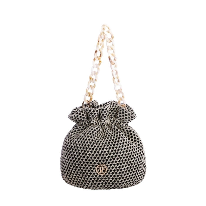 Bolso de Fiesta Roma Negro   7