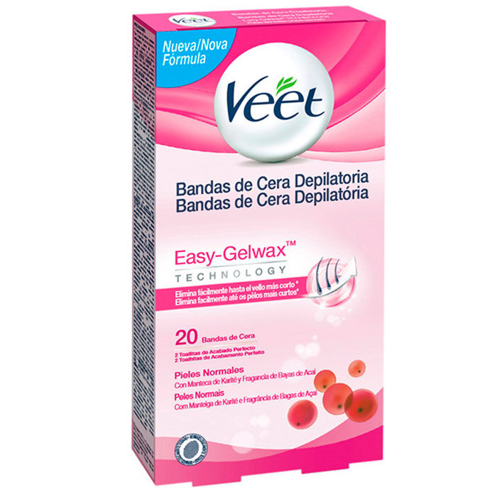 Bandas de Cera Depilatoria Easy-Gelwax Piel Normal  