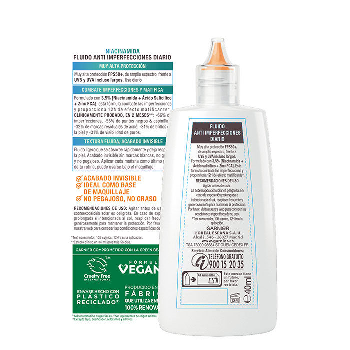 Super UV Fluido Facial Niacinamida SPF50+  40ml-219397 5