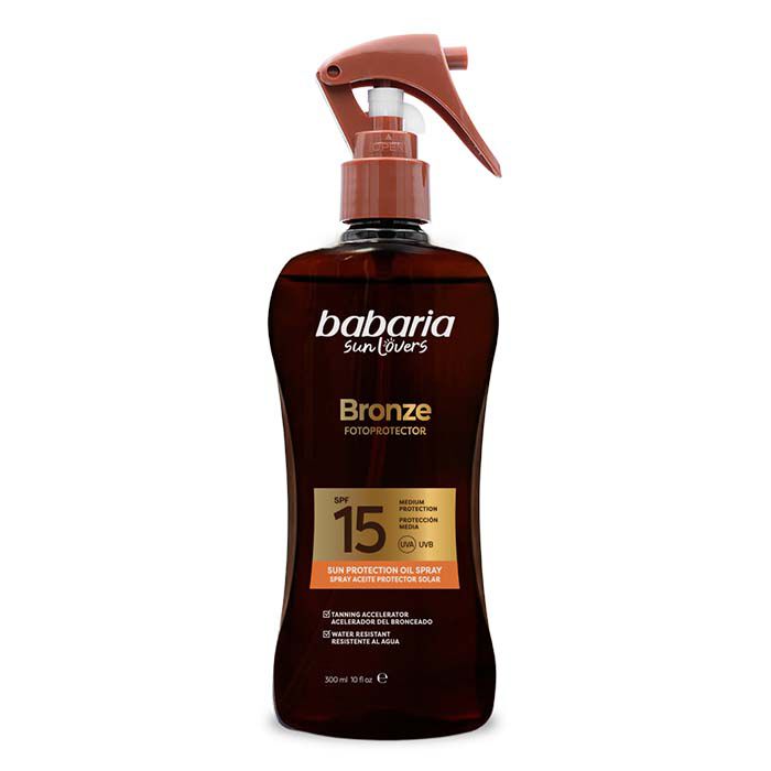 Spray Aceite Protector Bronze SPF15  