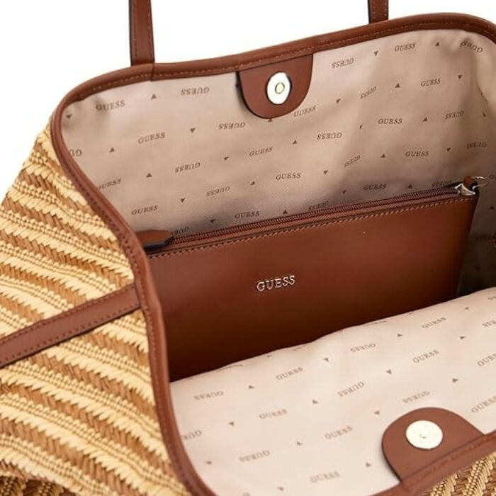 Bolso de Hombro Shopper Vikky Beige   3