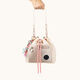 Bolso Bucket Deep Recycled Crema   4