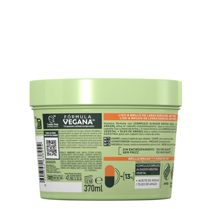 Alisadora Anti-Frizz Mascarilla  370ml-239566 1