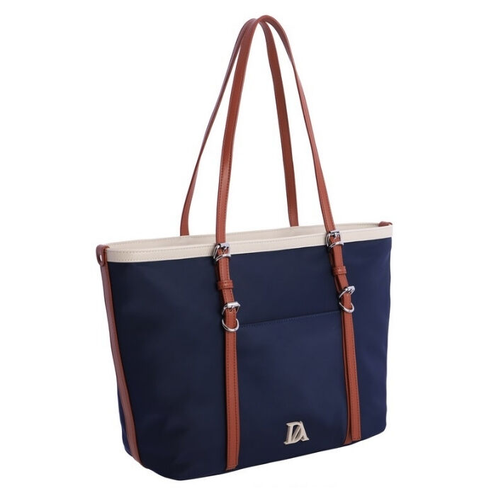 Bolso Shopper Aria Azul Marino   1