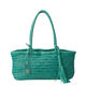 Bolso Baguette de Piel Perkins Verde   0