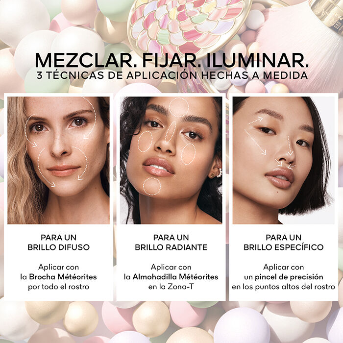 M&eacute;t&eacute;orites Perlas de Polvos Reveladoras de la Luz   4