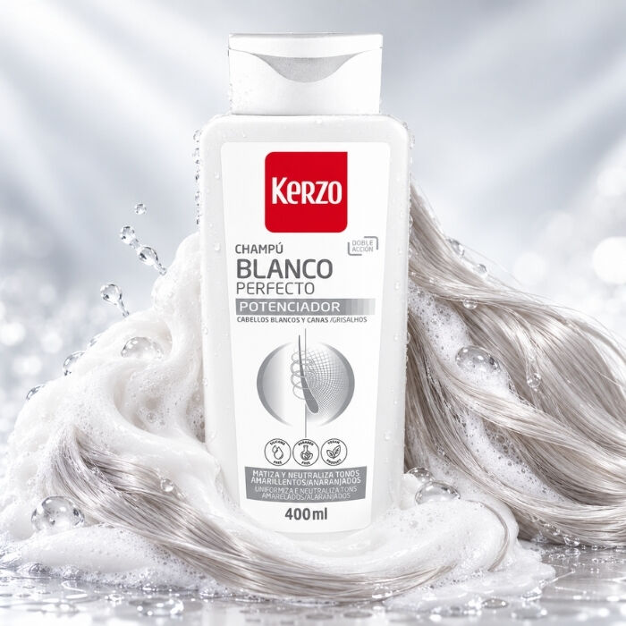 Kerzo Champ&uacute; Blanco Perfecto  400ml-241114 3