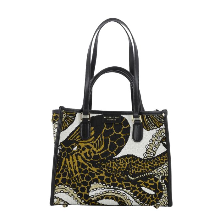 Bolso de Mano Bordado Octopus  T. &Uacute;nica-235964 0