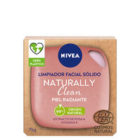Naturally Clean Limpiador Facial Sólido  75g-198750 0