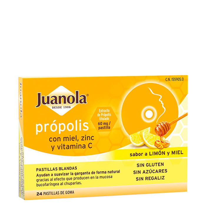 Própolis Pastillas Blandas Limón y Miel  24ud.-199491 0