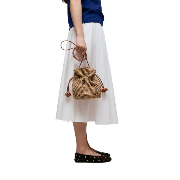 Bolso Bombonera Peque&ntilde;o Natural   5