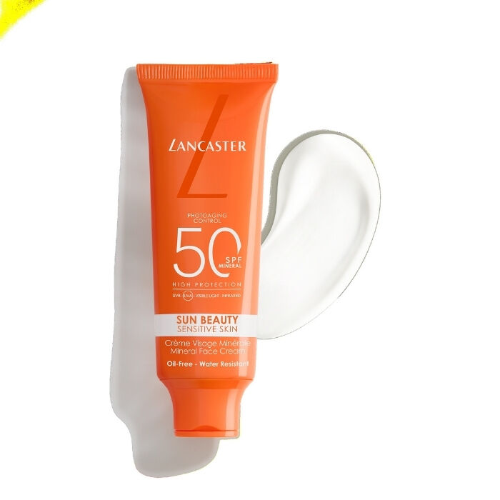 Sun Beauty Sensitive Skin Mineral Face Cream SPF50  50ml-229300 2