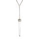 Collar Clavo Diamante Color Plata  T. Única-214985 2