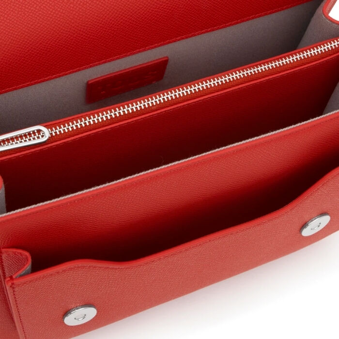 Bandolera Mediana Audree Pockets Rojo   2